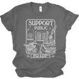 Groovy Support Your Local Library Book Reader Lover Bookworm Unisex Jersey T-Shirt Groovy Support Your Local Library Book Reader Lover Bookworm Unisex Jersey T-Shirt