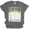 Guestbook My 21st Birthday Sign My Shirt Birthday Party Unisex Jersey T-Shirt