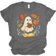 Halloween Cute Ghost Shirt Reading Books Ghost Unisex Jersey T-Shirt Halloween Cute Ghost Shirt Reading Books Ghost Unisex Jersey T-Shirt