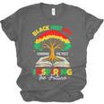 Honoring Past Inspiring Future History Month Book Tree Unisex Jersey T-Shirt