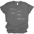 Hot Book Boyfriend Booklover Reader Fan Girl Unisex Jersey T-Shirt