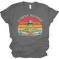 Howdy Reader Frog Reading Book Vintage Unisex Jersey T-Shirt