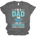 I'm A Dad And An Author Book Writer Father Unisex Jersey T-Shirt I'm A Dad And An Author Book Writer Father Unisex Jersey T-Shirt
