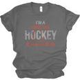 I'm a Huge Fan Of Hockey Players In Romance Books Unisex Jersey T-Shirt