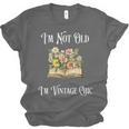I'm Not Old Women Shirt Vintage Chic Floral Book Unisex Jersey T-Shirt I'm Not Old Women Shirt Vintage Chic Floral Book Unisex Jersey T-Shirt