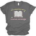 I'm In A Really Good Place Right Now In My Book Unisex Jersey T-Shirt