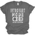 Introvert Mode On Introverted Person Joke Unisex Jersey T-Shirt