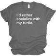 Introvert Sarcastic Turtle Owner Unisex Jersey T-Shirt Introvert Sarcastic Turtle Owner Unisex Jersey T-Shirt