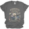 Introverted But Willing To Discuss Books Club Cozy Aesthetic Unisex Jersey T-Shirt Introverted But Willing To Discuss Books Club Cozy Aesthetic Unisex Jersey T-Shirt