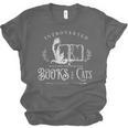 Introverted Willing To Discuss Cats And Books Unisex Jersey T-Shirt
