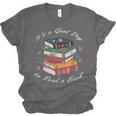 It's a Good Day To Read a Book Floral Stack Tee Unisex Jersey T-Shirt