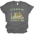 It's A Good Day To Read A Book Shirt Frog Reading Book Unisex Jersey T-Shirt It's A Good Day To Read A Book Shirt Frog Reading Book Unisex Jersey T-Shirt