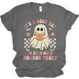 It's A Good Day To Read More Horror Books Halloween Unisex Jersey T-Shirt