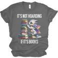 It's Not Hoarding If It's Books ShirtDragon Reading Book Unisex Jersey T-Shirt