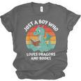 Just A Boy Who Loves Dragons And Books Kids Toddler Baby 5T Unisex Jersey T-Shirt Just A Boy Who Loves Dragons And Books Kids Toddler Baby 5T Unisex Jersey T-Shirt