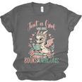 Just a Girl Who Loves Books And Dragons Book Dragon Lover Unisex Jersey T-Shirt