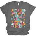 Just A Girl Who Loves Dragons And Books Reading Bookworm Unisex Jersey T-Shirt Just A Girl Who Loves Dragons And Books Reading Bookworm Unisex Jersey T-Shirt