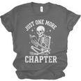 Just One More Chapter Skeleton Reader Reading Book Lover Unisex Jersey T-Shirt Just One More Chapter Skeleton Reader Reading Book Lover Unisex Jersey T-Shirt