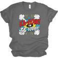 Ka-Pow 36 Years Old Comic Book 36th Birthday Super Hero Unisex Jersey T-Shirt