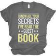 I Know All Your Secrets i Have Read Guest Book Hotel Manager Unisex Jersey T-Shirt I Know All Your Secrets i Have Read Guest Book Hotel Manager Unisex Jersey T-Shirt
