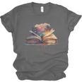 Let The Adventures Begin Book Lovers Magical Whimsical Art Unisex Jersey T-Shirt