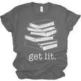 Let's Get Lit Books Unisex Jersey T-Shirt