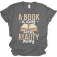 Librarian A Book A Day For Book Lover Reading Library Unisex Jersey T-Shirt Librarian A Book A Day For Book Lover Reading Library Unisex Jersey T-Shirt