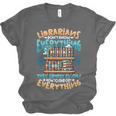 Librarian Book Lover Library Librarian Unisex Jersey T-Shirt