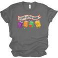 Librarian Let's All Go To The Library Cute Groovy Book Lover Unisex Jersey T-Shirt