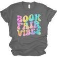 Library Book Fair Vibe Tie Dye School Reading Nostalgic Unisex Jersey T-Shirt Library Book Fair Vibe Tie Dye School Reading Nostalgic Unisex Jersey T-Shirt