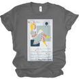 Little Miss Muffet Reading a Picture Book Unisex Jersey T-Shirt