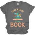 Take a Look It's In a Book Reading Teacher Book Lover Unisex Jersey T-Shirt Take a Look It's In a Book Reading Teacher Book Lover Unisex Jersey T-Shirt