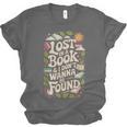 LOST IN A BOOK And I DONT WANNA BE FOUND Unisex Jersey T-Shirt