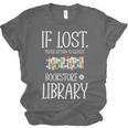 If Lost Please Return To Closest Bookstore Or Library Unisex Jersey T-Shirt If Lost Please Return To Closest Bookstore Or Library Unisex Jersey T-Shirt