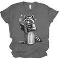 I Love Trashy Book Club Raccoon No Shelf Control Weirdcore Unisex Jersey T-Shirt I Love Trashy Book Club Raccoon No Shelf Control Weirdcore Unisex Jersey T-Shirt
