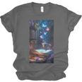 Magic Books Butterflies Fantasy Nature Tea Enchanting Unisex Jersey T-Shirt
