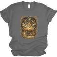 The Magic Of Books Vintage Style Reading Lover Cat & Tea Unisex Jersey T-Shirt