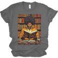 Man Reading Book Black History Month Book Lover Afro Unisex Jersey T-Shirt Man Reading Book Black History Month Book Lover Afro Unisex Jersey T-Shirt