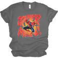Marvel Spider-Man Peter Parker Comic Book Letter Logo Unisex Jersey T-Shirt