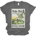 Moby Dick Book Cover Illustration Unisex Jersey T-Shirt