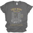 Mom Book Club Tired Moms Book Club Running On Coffee Cha0 Unisex Jersey T-Shirt