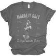 Morally Grey Is My Favorite Color Villain Smutt Book Lover Unisex Jersey T-Shirt