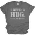 I Need a Huge Stack Of Books Book Lover Reading Quote Unisex Jersey T-Shirt I Need a Huge Stack Of Books Book Lover Reading Quote Unisex Jersey T-Shirt