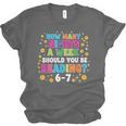 How Many Nights A Week Should You Be Reading 6-7 Book Lovers Unisex Jersey T-Shirt How Many Nights A Week Should You Be Reading 6-7 Book Lovers Unisex Jersey T-Shirt