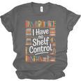 I Have No Shelf Control Book Lovers Vintage Floral Unisex Jersey T-Shirt I Have No Shelf Control Book Lovers Vintage Floral Unisex Jersey T-Shirt