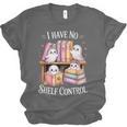 I Have No Shelf Control Ghost Reading Books Pun Unisex Jersey T-Shirt I Have No Shelf Control Ghost Reading Books Pun Unisex Jersey T-Shirt