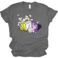 Non-Binary Book Lover Nonbinary Daisy LGBT Reading Pride Unisex Jersey T-Shirt Non-Binary Book Lover Nonbinary Daisy LGBT Reading Pride Unisex Jersey T-Shirt