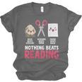 Nothing Beats Reading Rock Paper Scissors Book Lover Library Unisex Jersey T-Shirt Nothing Beats Reading Rock Paper Scissors Book Lover Library Unisex Jersey T-Shirt