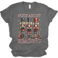Nuts About Reading Nutcracker Reading Book Lover Christmas Unisex Jersey T-Shirt