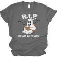 October Reading And Library Awareness Books And Boos Unisex Jersey T-Shirt October Reading And Library Awareness Books And Boos Unisex Jersey T-Shirt